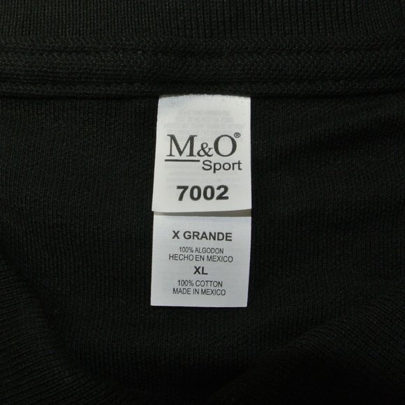 HARVEY'S Hamburgers Employee Uniform Polo Shirt Black NEW Size XL - Picture 6 of 6